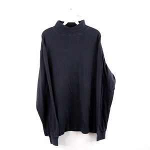 Vintage 90s Eddie Bauer Turtleneck Sweater Black